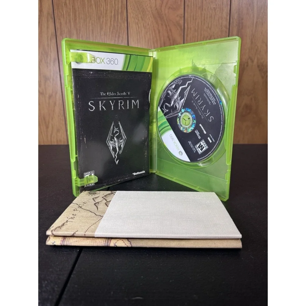 The Elder Scrolls V 5 Skyrim (Xbox 360 2011) Complete‎ Tested Working